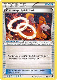 Camerupt Spirit Link XY199/211 — XY Black Star Promos