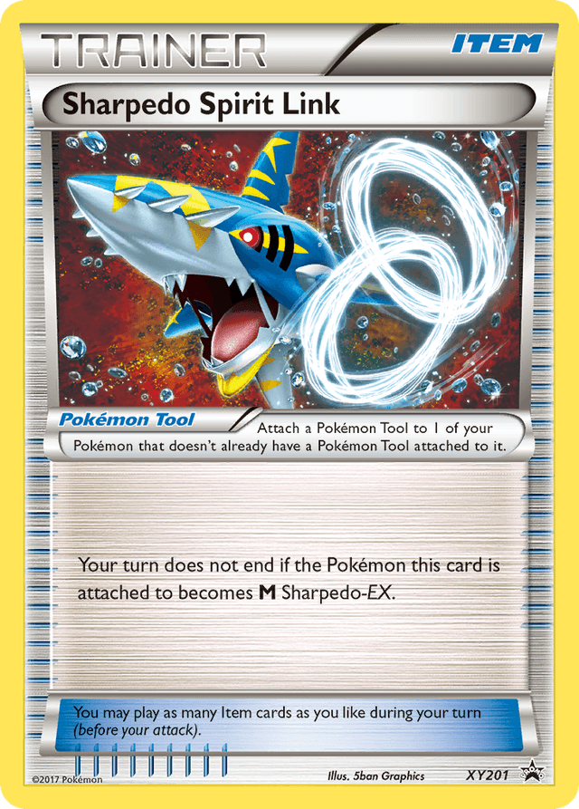 Carta Sharpedo Spirit Link XY201/211 do set XY Black Star Promos — Pokémon TCG | Bynx
