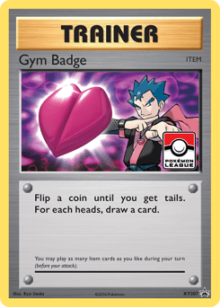 Gym Badge XY207/211 — XY Black Star Promos