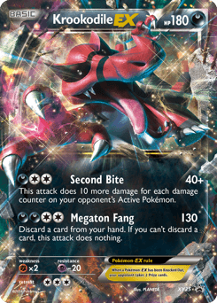 Krookodile-EX XY25 — XY Black Star Promos