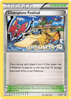 Champions Festival XY27/211 — XY Black Star Promos