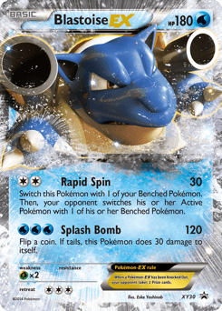 Blastoise-EX XY30 — XY Black Star Promos