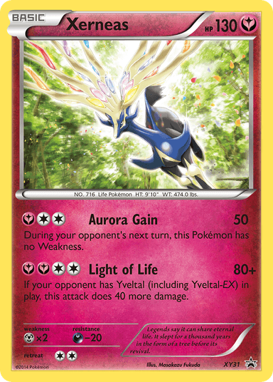 Carta Xerneas XY31/211 do set XY Black Star Promos — Pokémon TCG | Bynx