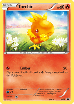 Torchic XY37 — XY Black Star Promos