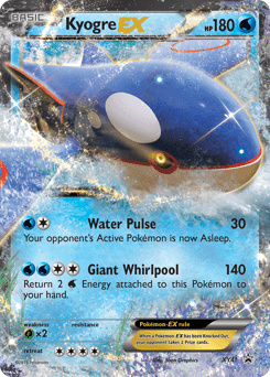 Kyogre-EX XY41 — XY Black Star Promos