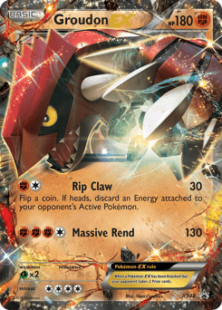 Groudon-EX XY42 — XY Black Star Promos