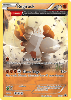 Regirock XY49 — XY Black Star Promos
