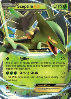 Sceptile-EX XY53 — XY Black Star Promos