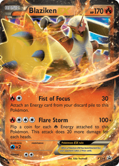 Blaziken-EX XY54 — XY Black Star Promos