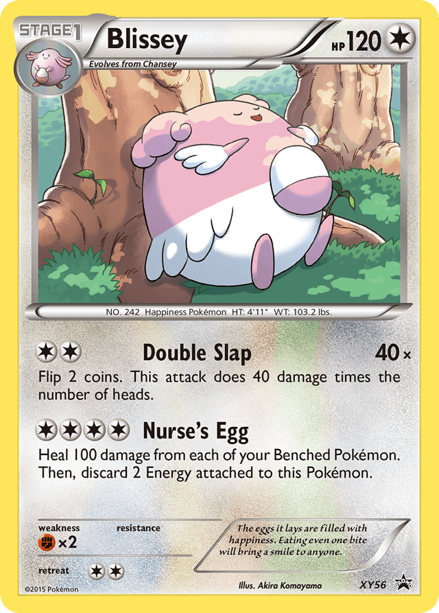 Carta Blissey XY56/211 do set XY Black Star Promos — Pokémon TCG | Bynx