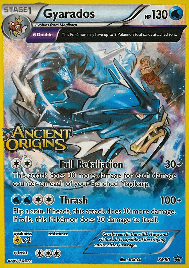 Carta Gyarados XY60/211 do set XY Black Star Promos — Pokémon TCG | Bynx