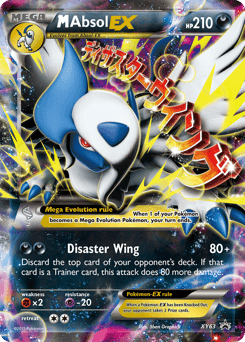 M Absol-EX XY63 — XY Black Star Promos