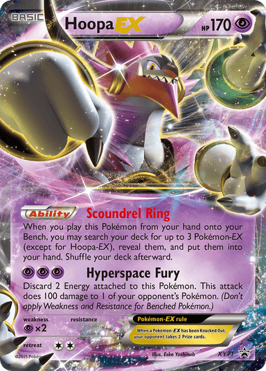 Carta Hoopa-EX XY71/211 do set XY Black Star Promos — Pokémon TCG | Bynx