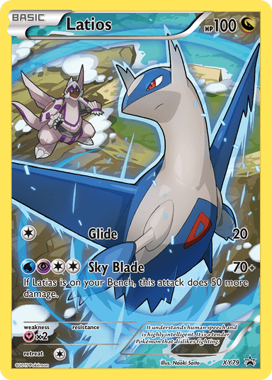 Carta Latios XY79/211 do set XY Black Star Promos — Pokémon TCG | Bynx