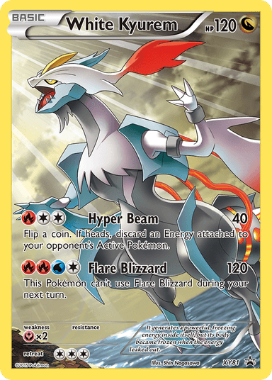 Carta White Kyurem XY81/211 do set XY Black Star Promos — Pokémon TCG | Bynx