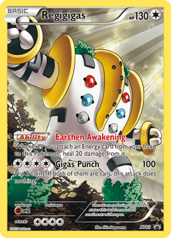 Regigigas XY82 — XY Black Star Promos