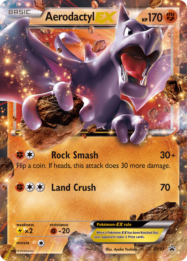 Carta Aerodactyl-EX XY97/211 do set XY Black Star Promos — Pokémon TCG | Bynx