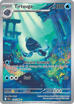 Carta Tirtouga 106 do set Black Bolt — Pokémon TCG | Bynx