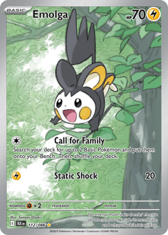 Emolga 112 — Black Bolt