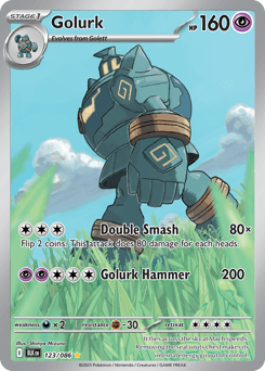 Golurk 123 — Black Bolt