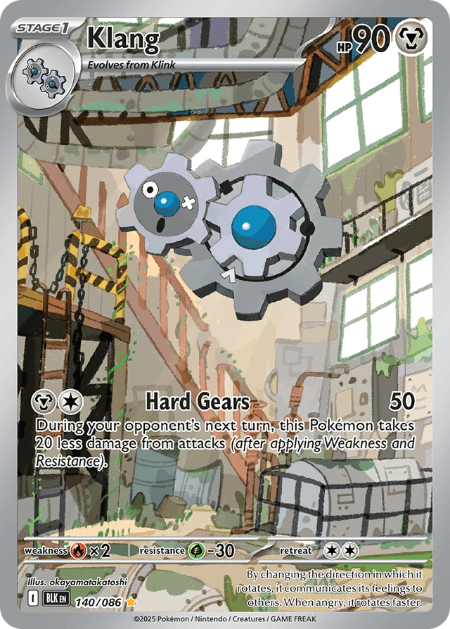 Carta Klang 140/86 do set Black Bolt — Pokémon TCG | Bynx