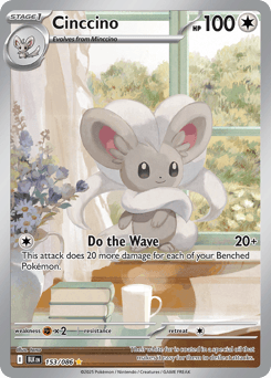 Cinccino 153 — Black Bolt