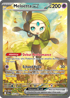 Meloetta ex 167 — Black Bolt