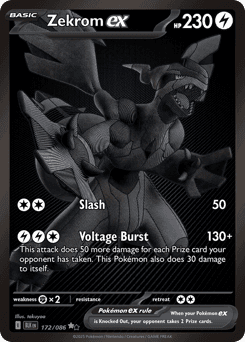 Zekrom ex 172 — Black Bolt