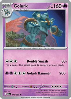 Golurk 43 — Black Bolt