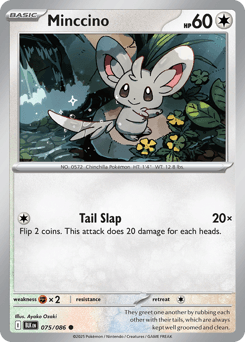 Minccino 75 — Black Bolt