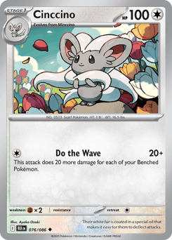 Cinccino 76 — Black Bolt