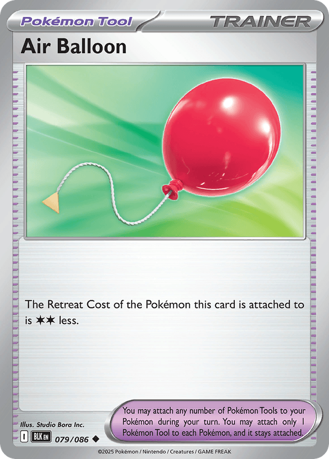 Carta Air Balloon 79/86 do set Black Bolt — Pokémon TCG | Bynx