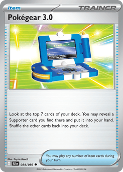 Pokégear 3.0 84/86 — Raio Negro