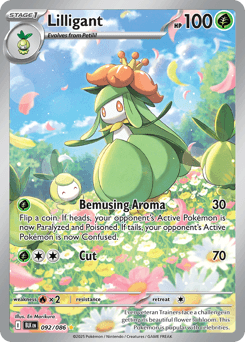 Lilligant 92 — Black Bolt
