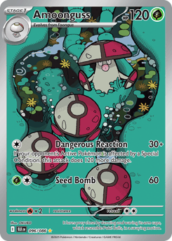 Carta Amoonguss 96 do set Black Bolt — Pokémon TCG | Bynx