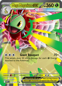 Mega Meganium ex 10 — Ascended Heroes