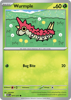 Wurmple 11 — Ascended Heroes