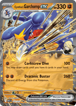 Cynthia's Garchomp ex 111 — Ascended Heroes