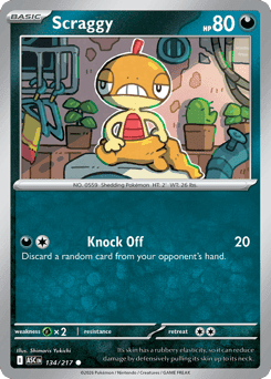 Scraggy 134 — Ascended Heroes