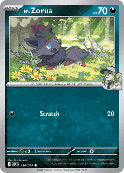 N's Zorua 136 — Ascended Heroes