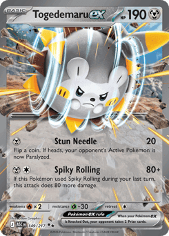 Togedemaru ex 149 — Ascended Heroes