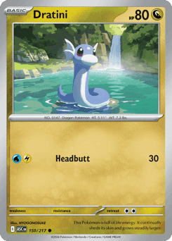 Dratini 150/217 — Heróis Excelsos