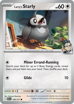 Larry's Starly 168/217 — Heróis Excelsos