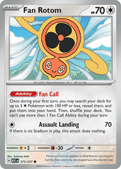 Fan Rotom 171/217 — Heróis Excelsos
