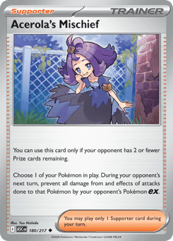 Acerola's Mischief 180/217 — Heróis Excelsos