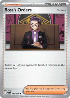 Boss's Orders 183/217 — Heróis Excelsos