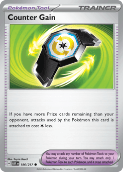 Counter Gain 186/217 — Heróis Excelsos