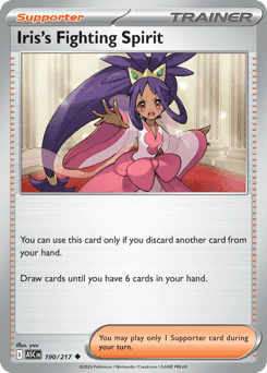 Iris's Fighting Spirit 190/217 — Heróis Excelsos