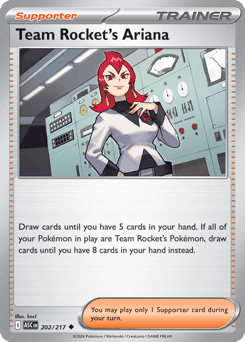 Team Rocket's Ariana 202/217 — Heróis Excelsos