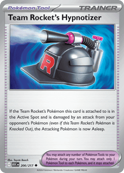 Team Rocket's Hypnotizer 206/217 — Heróis Excelsos